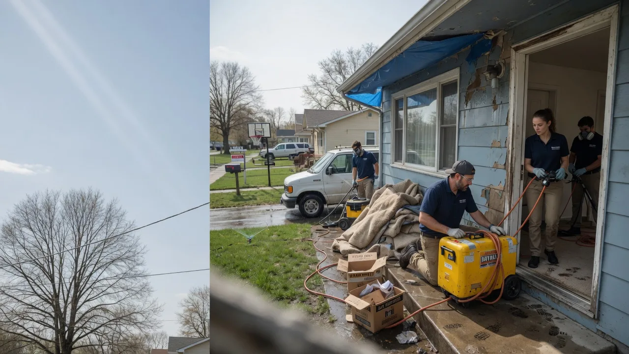 Basement Flood Cleanup in Elmore City, OK near me